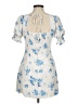 Francesca's Blue Cocktail Dress Size M - photo 2