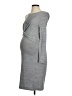 Gap - Maternity Gray Casual Dress Size Sm Maternity - photo 1