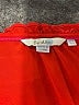Boden 100% Silk Red Long Sleeve Silk Top Size 14 - photo 7