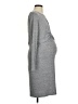 Gap - Maternity Gray Casual Dress Size Sm Maternity - photo 4