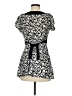 Unbranded 100% Polyester Graphic Black Casual Dress Size M - photo 2