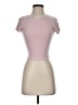 Bozzolo Pink Short Sleeve Turtleneck Size S - photo 1