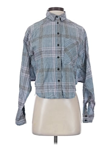 Free People Long Sleeve Button-Down Shirt (view 1)