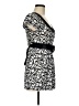 Unbranded 100% Polyester Graphic Black Casual Dress Size M - photo 4