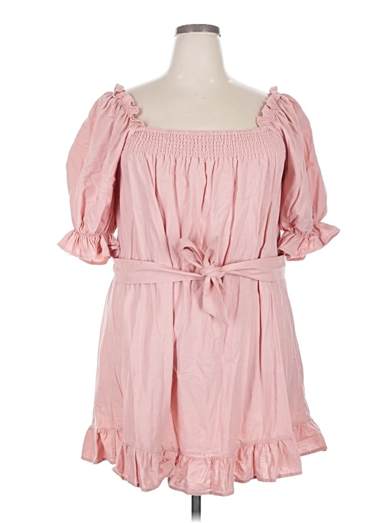 Pre-owned Eloquii Casual Dress In Pink