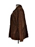Robert Louis Animal Print Brown Coat Size L - photo 5