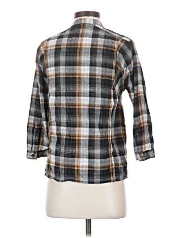 Broadway & Broome 3/4 Sleeve Button-Down Shirt (view 2)