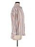 Wild Fable Stripes Gray Long Sleeve Button-Down Shirt Size XS - photo 4