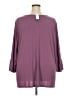 Avenue Purple 3/4 Sleeve Top Size 30 - 32 Plus - photo 2