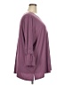 Avenue Purple 3/4 Sleeve Top Size 30 - 32 Plus - photo 4