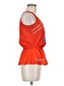 GB 100% Polyester Orange Sleeveless Blouse Size M - photo 4