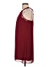 BCX 100% Polyester Solid Burgundy Cocktail Dress Size L - photo 5