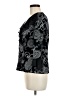 Alex Evenings Black 3/4 Sleeve Blouse Size M - photo 5