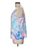 Lilly Pulitzer 100% Polyester Blue Sleeveless Top Size L - photo 5