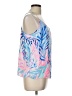 Lilly Pulitzer 100% Polyester Blue Sleeveless Top Size L - photo 4