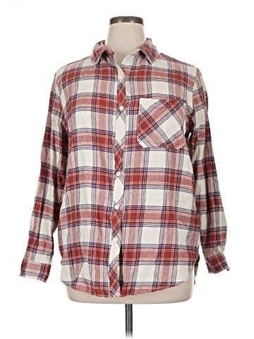 Gap Long Sleeve Button-Down Shirt (view 1)