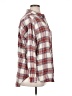 Gap 100% Cotton Plaid Red Long Sleeve Button-Down Shirt Size XL - photo 4