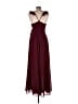 Lulus 100% Polyester Burgundy Cocktail Dress Size L - photo 2