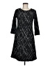 Neiman Marcus Tweed Black Cocktail Dress Size 6 - photo 1