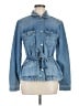 Paige 100% Cotton Blue Denim Jacket Size M - photo 1