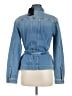 Paige 100% Cotton Blue Denim Jacket Size M - photo 2