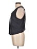 Faherty 100% Linen Gray Sleeveless Blouse Size L - photo 5