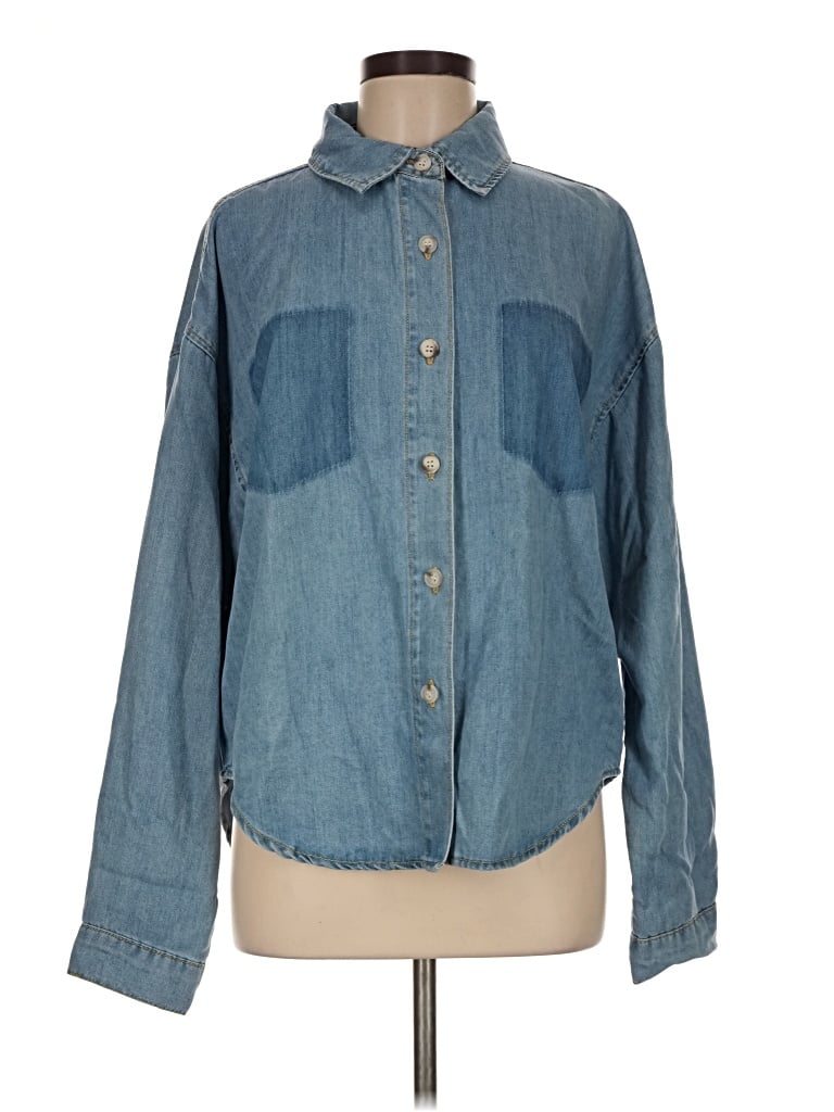 Pre-owned Mable Denim Jacket In Blue