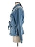 Paige 100% Cotton Blue Denim Jacket Size M - photo 5