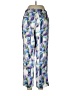 J.Crew 100% Polyester Tropical Blue Casual Pants Size 8 - photo 2