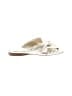 Jimmy Choo Ivory Gold Sandals Size EU 35 1/2 - photo 1