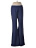 lucy Solid Blue Dress Pants Size S - photo 1