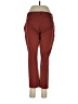 Theory Solid Burgundy Dress Pants Size 12 - photo 2