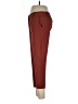 Theory Solid Burgundy Dress Pants Size 12 - photo 5