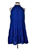 1.State 100% Polyester Blue Casual Dress Size L - photo 1