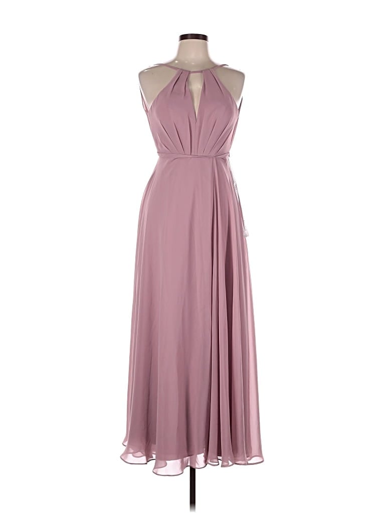 Azazie Cocktail Dress - Bridesmaid: Pink Dresses - Used - Size Large