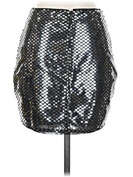 Superdown Faux Leather Skirt (view 2)