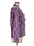 ABound 100% Polyester Purple Cardigan Size M - photo 4