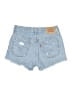 Levi's 100% Cotton Blue Denim Shorts Size 26 waist - photo 2