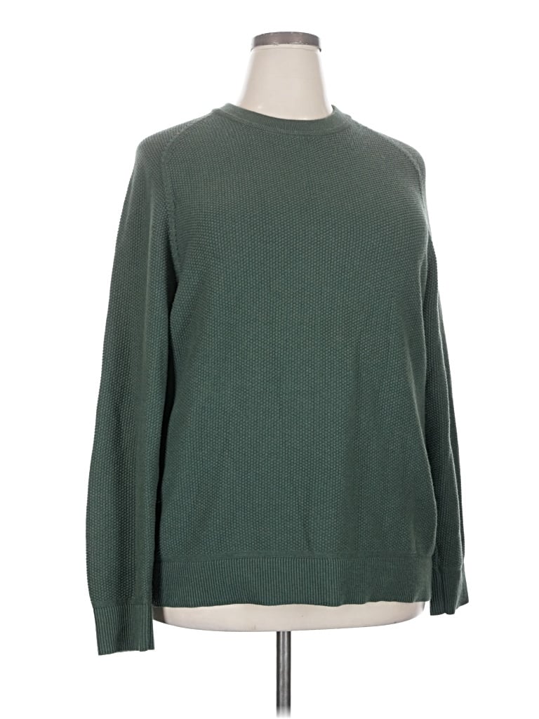 Pre-owned Lululemon Athletica Pullover Sweater In Green