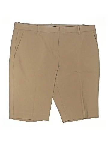 Theory Khaki Shorts (view 1)