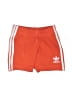 Adidas 100% Cotton Orange Athletic Shorts Size 3-6 mo - photo 1