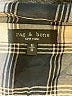 Rag & Bone 100% Cotton Plaid Black Long Sleeve Button-Down Shirt Size M - photo 7