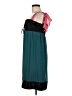 Hazel Color Block Teal Casual Dress Size M - photo 5