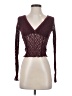 Cotton On Burgundy Long Sleeve Top Size XS - photo 1