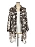 Dana Kay 100% Polyester Brown Kimono Size 18 - photo 1