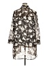 Dana Kay 100% Polyester Brown Kimono Size 18 - photo 2