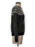 J.Crew Factory Store Chevron-herringbone Black Pullover Sweater Size S - photo 4