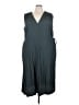 Vince. 100% Polyester Teal Casual Dress Size 3X - photo 1