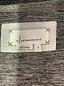 By Anthropologie Metallic Silver Short Sleeve Top Size S - photo 7