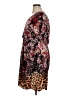 City Chic Print Brown Casual Dress Size 16 Plus (S) - photo 5